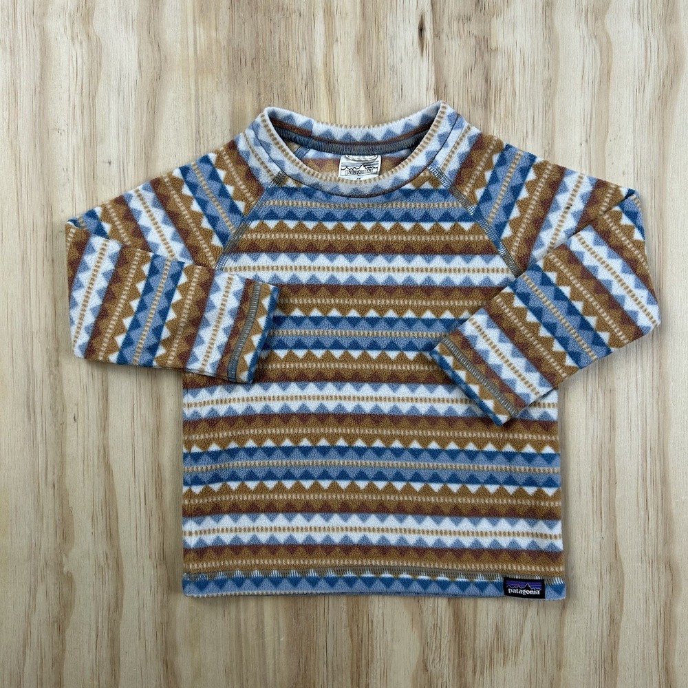 Patagonia Kids 2T Nordic Fleece Pullover Base Layer Outdoor Toddler Top